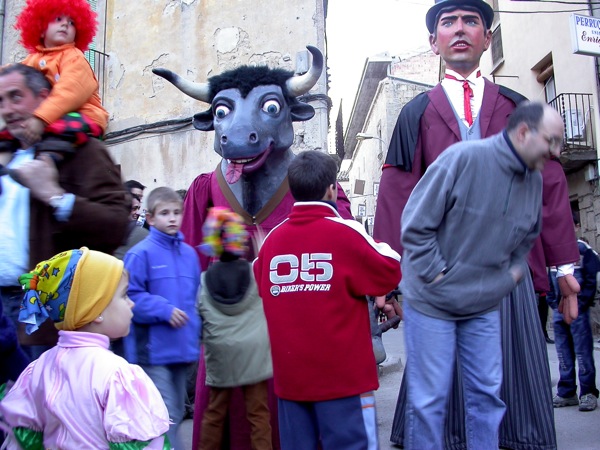 18 de Febrer de 2006 El brau Constantí­ i el Bonic  Torà -  Ramon Sunyer