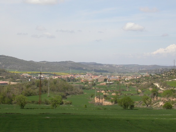 15.4.2006 Vista de Torà des de les Valls  Torà -  Ramon Sunyer