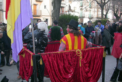 14 de Febrer de 2004 Detall de comparsa  Torà -  Ramon Sunyer