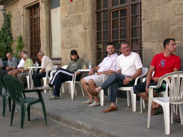 1 de Setembre de 2007 Gent a la Toranesa  Torà -  Ramon Sunyer