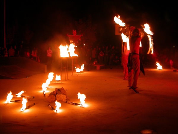 1 de Setembre de 2007 Malabars amb foc  Torà -  Ramon Sunyer