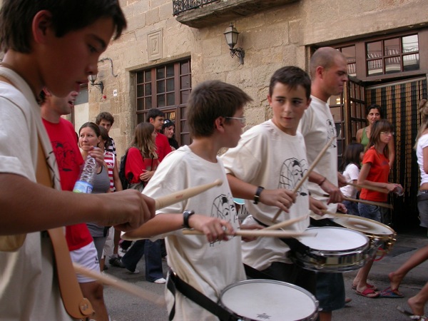 1 de Setembre de 2007 Gegants i timbalers  Torà -  Ramon Sunyer