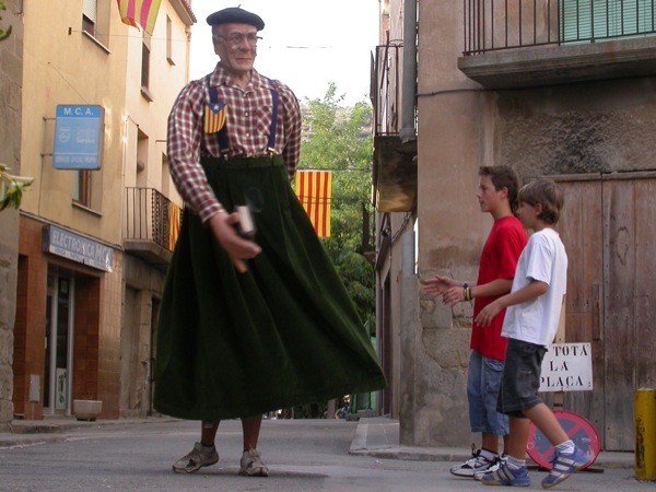 1 de Setembre de 2007 Gegants el Sergentet  Torà -  Ramon Sunyer