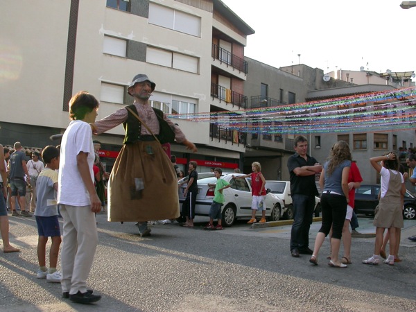 31 de Agost de 2008 gegants de la vila  Torà -  ramon sunyer