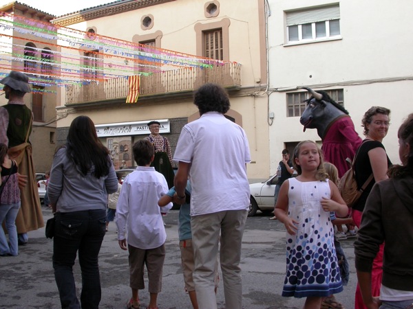 31 de Agost de 2008 gegants de la vila  Torà -  ramon sunyer