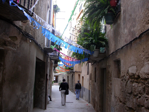 1 de Setembre de 2008 carrer baix  Torà -  margarita bolea