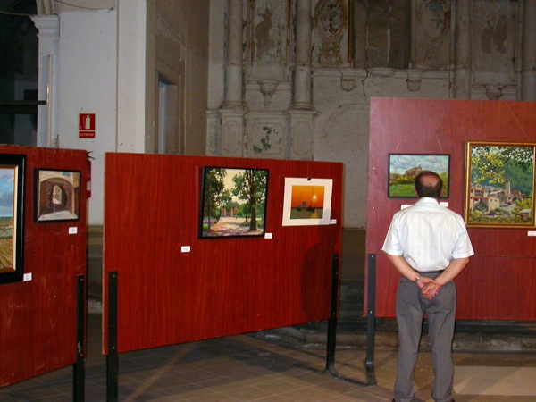 1 de Setembre de 2008 Exposició de Pintures de Joan Canos  Torà -  margarita bolea