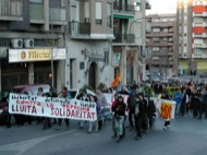 Lleida: Manifestació pels carrers  Altres