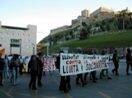 Lleida: Manifestació pels carrers  Altres