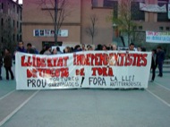 Manresa: Manifestació pels carrers  Altres