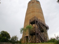 Vallferosa: escales d'accès a la torre de vallferosa  ramon sunyer