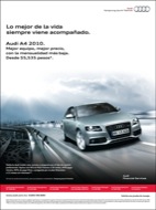 : cartell promocional audi 