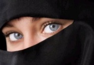 Dona amb vel Niqab