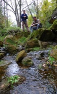 Llanera: Riu llanera. Durant la tardor, si ha estat plujosa, el llanera acostuma a portar molta aigua.Les nombroses fonts de la seva capçalera l'abasteixen  Xavier Sunyer