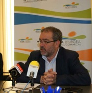 Joan Reí±é, president de la Diputació de Lleida