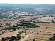 Puigredon: Vista dels plans des del Tossal  Isidre Blanc