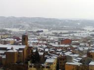 Torà: vista dels poble des dels olivers  àngela sunyer