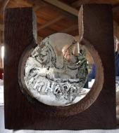 Escultura del Premi Sikarra, obra de Ana Marín-Gálvez