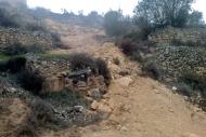 L'Aguda: Vista del tram final de les obres  Ramon Sunyer