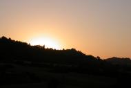 Calonge de Segarra: posta de sol segarrenca  ramon sunyer