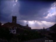 Torà: Alba a Torà des de la meva finestra  Carmen Aparicio