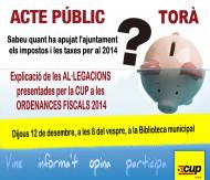 Cartell de la xerrada del 12 de desembre