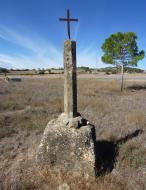 Biosca: Creu de terme de Sant Pelegrí  Isidre Blanc