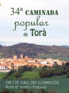 Torà: Cartell 34 caminada popular  APACT