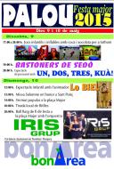 Palou: cartell Festa Major de Palou 2015  Aj TiF
