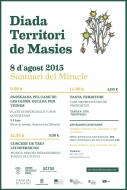El Miracle: cartell Diada Territori de Masies 2015  Pere