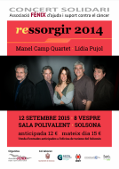 Solsona: cartell Ressorgir 2014 -Manel Camp Quartet i Lídia Pujol  editor