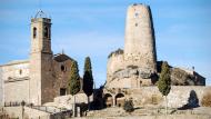 Lloberola: Església Sant Miquel i torre  Ramon Sunyer