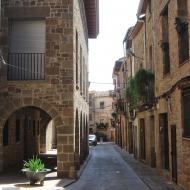 Sanaüja: Carrer del Forn  Ramon Sunyer