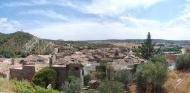 Sanaüja: Vista des del castell  Ramon Sunyer