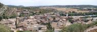 Sanaüja: Vista des del castell  Ramon Sunyer