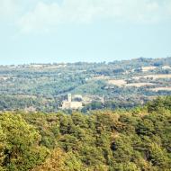 Sant Just d'Ardèvol: Vista des de Llanera  Ramon Sunyer