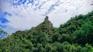 Castellfollit de Riubregós: torre del castell  Ramon Sunyer