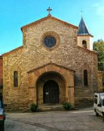 Castellfollit de Riubregós: Església del Roser i Plaça Major  Ramon Sunyer