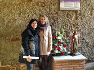 Marian Louzan, Regidora d'Igualtat de l'ajuntament de Torà i Marisol Torres Téllez, Alcaldessa Santa Àgueda 2017