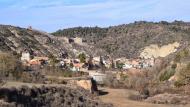 Castellfollit de Riubregós: vista sud del poble  Ramon Sunyer