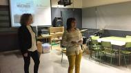 la consellera Núria Magrans presentant la campanya 'Tracta’m bé' a Torà