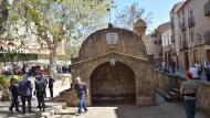 Torà: plaça de la Font  Ramon Sunyer