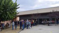 Torà: cues per votar a la tarda  Ramon Sunyer