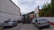Torà: Tractors bloquejant els carrers  Ramon Sunyer