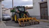 Torà: Tractors bloquejant els carrers  Ramon Sunyer