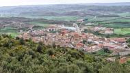 Torà: Vista del poble des de l'Aguda  Ramon Sunyer