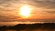 Lloberola: Posta de Sol al Mas de Sant Pere  Ramon Sunyer