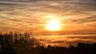 Lloberola: Posta de Sol al Mas de Sant Pere  Ramon Sunyer