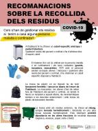 Recomanacions per com gestionar els residus si tenim a casa alguna persona malalta o confinada