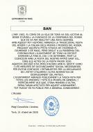 Ajornada la Festa del Roser